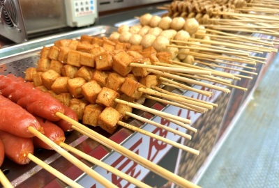 宵夜烤串美食网红打卡