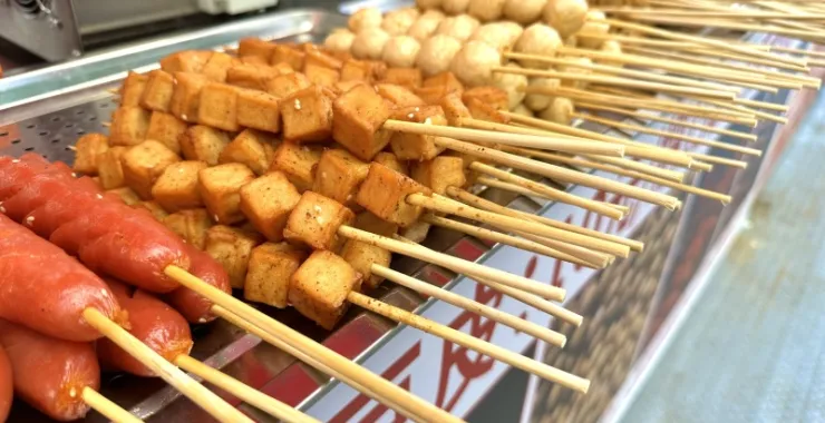 宵夜烤串美食网红打卡