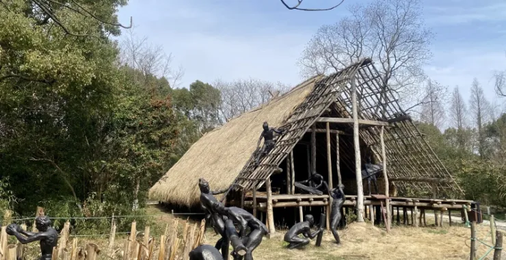 余姚河姆渡遗址古村落